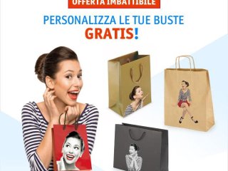 Personalizza le tue buste shopper gratis