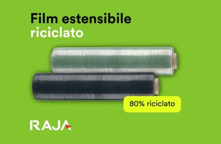 Il primo film estensibile 80% riciclato