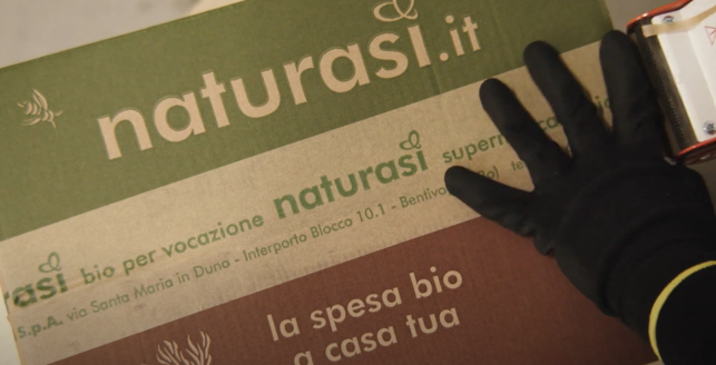 NaturaSì scatola personalizzata